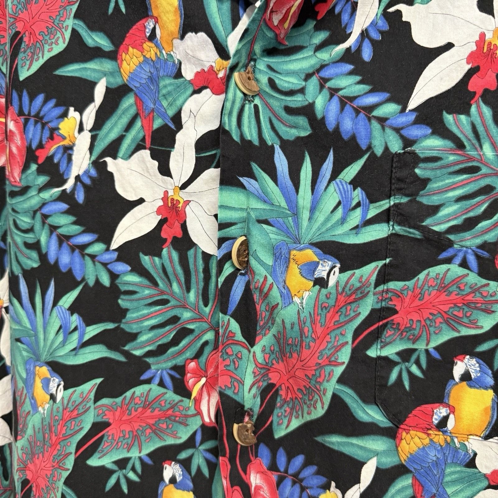 Paradise Vintage Paradise On A Hanger Hawaiian Shirt Men's L Floral Size US L / EU 52-54 / 3 - 3 Thumbnail