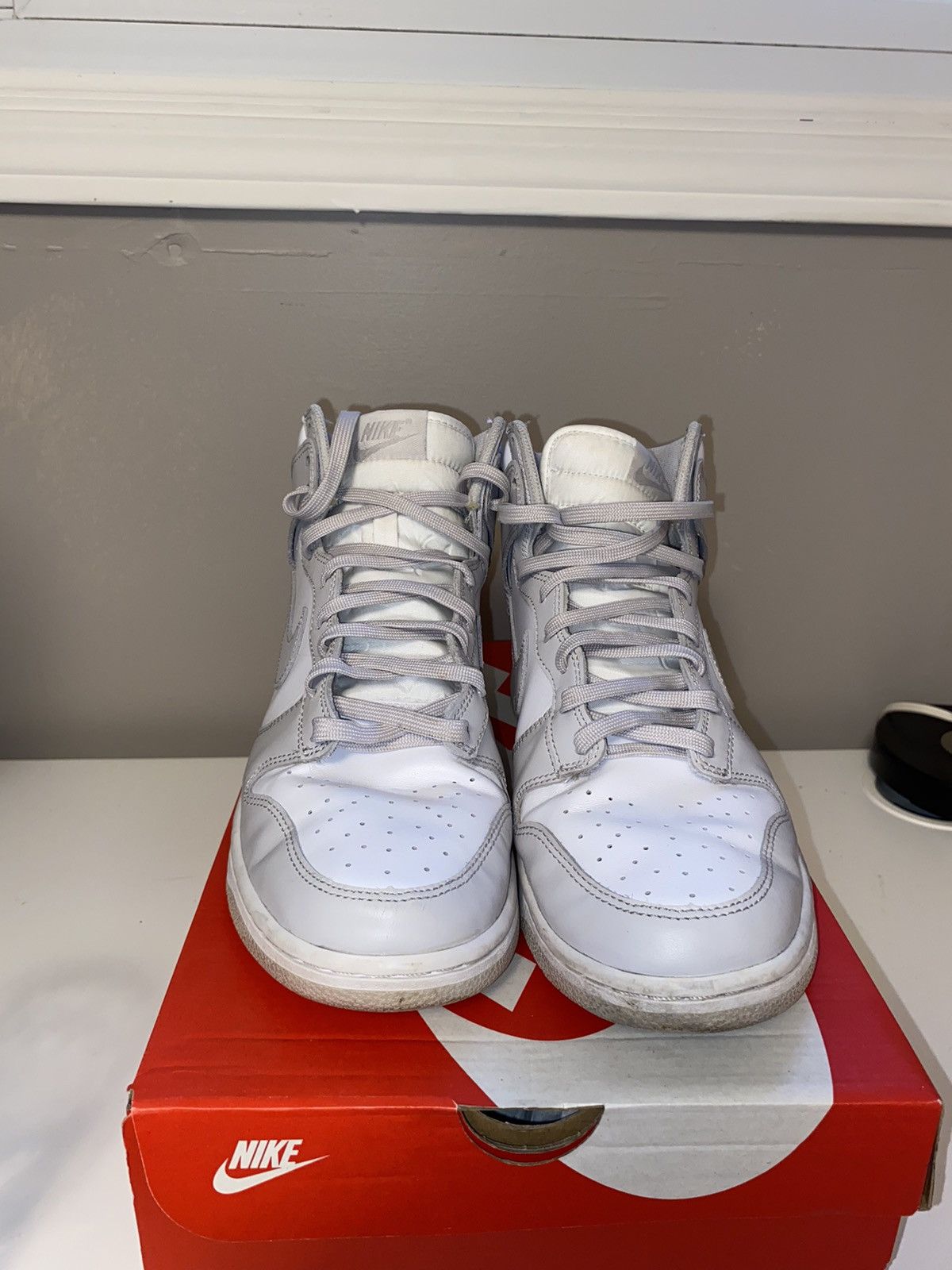 Nike Dunk High - Retro White Vast Grey
