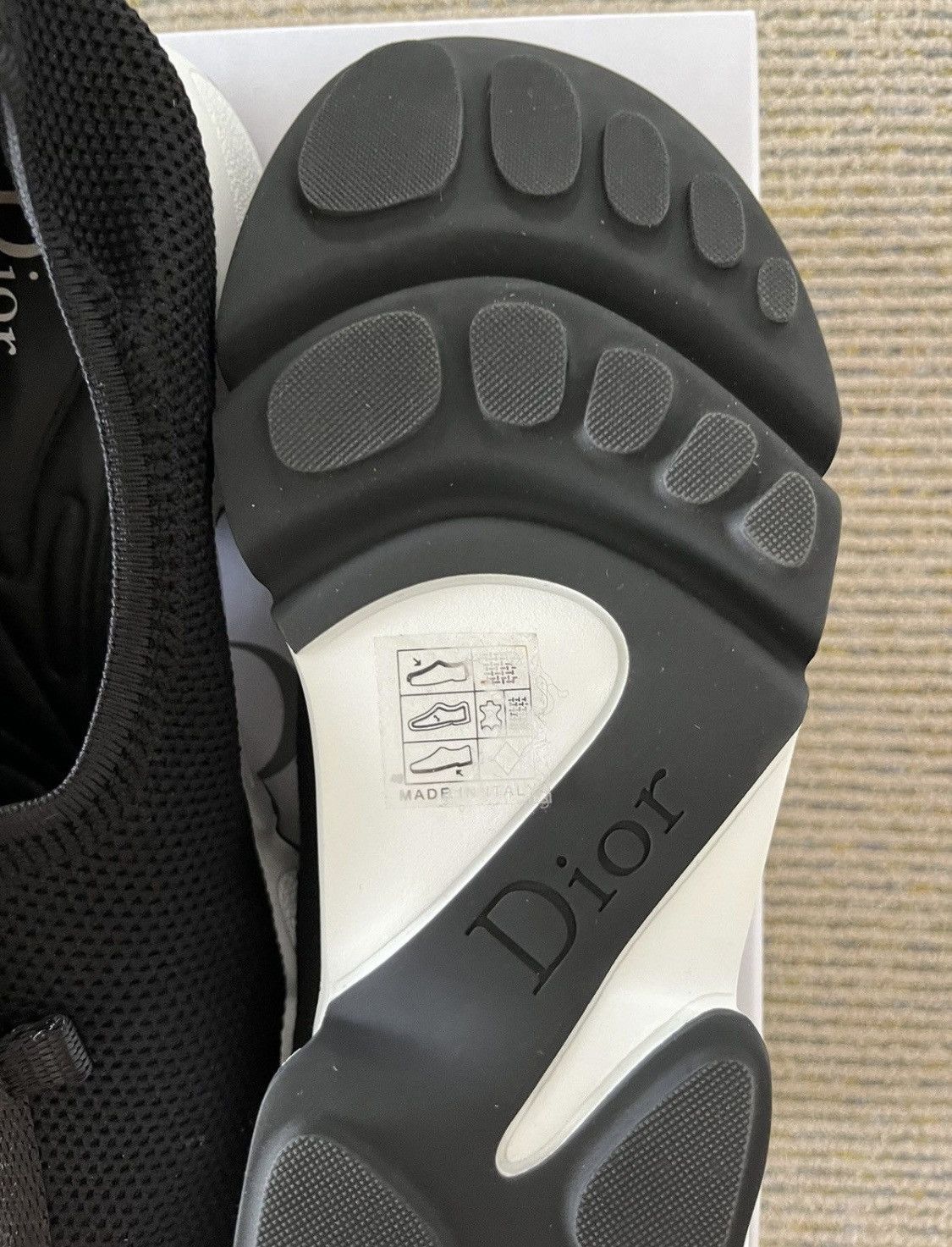 Dior Dior Black Fusion Sneakers Size US 6.5 / EU 39-40 - 7 Thumbnail