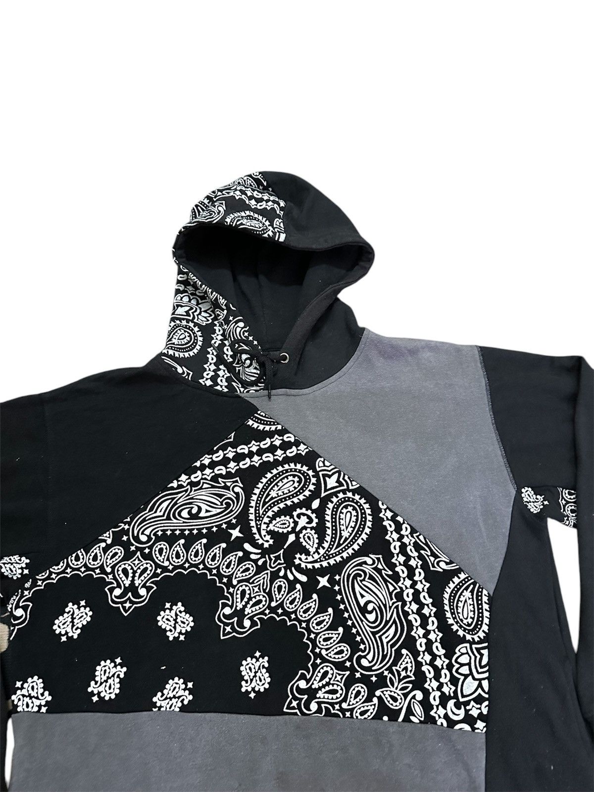 GOA Bone Soul Patchwork Pullover Hoodie Goa Lgb Kapital Y2K Size US L / EU 52-54 / 3 - 2 Thumbnail