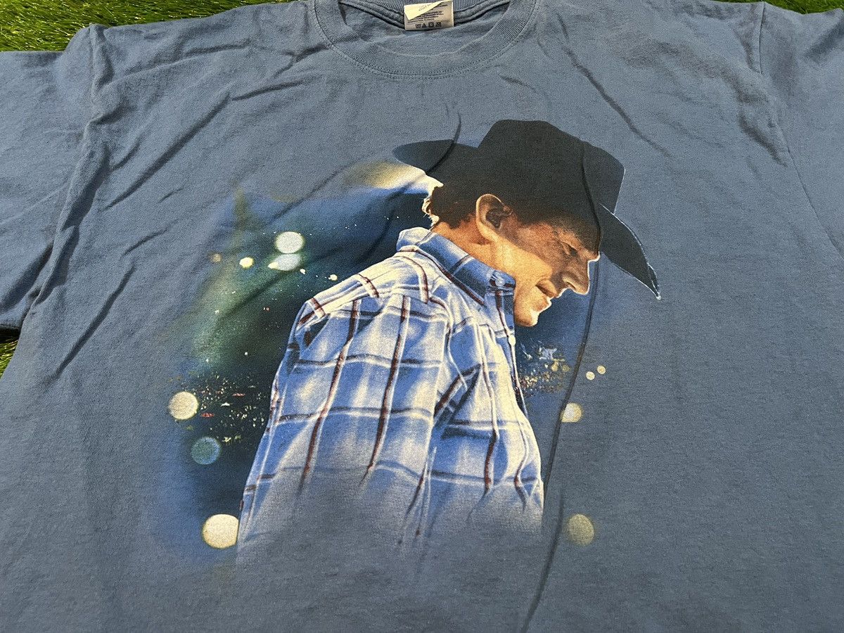 Band Tees × George Y2K George Strait Cowboy Rides Away T-Shirt Double Sided Size US XL / EU 56 / 4 - 2 Thumbnail