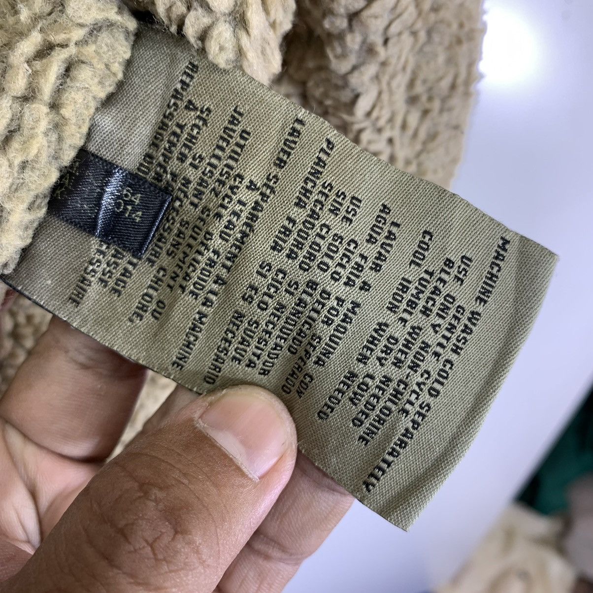 Levi's 🔥🔥VINTAGE LEVIS TRUCKER SHERPA ZIPPER JACKET Size US M / EU 48-50 / 2 - 9 Thumbnail
