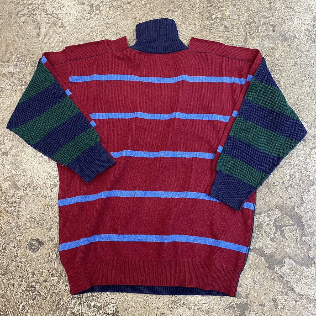 Balenciaga Balenciaga Brand New Striped Knit Fleece Size US M / EU 48-50 / 2 - 2 Thumbnail
