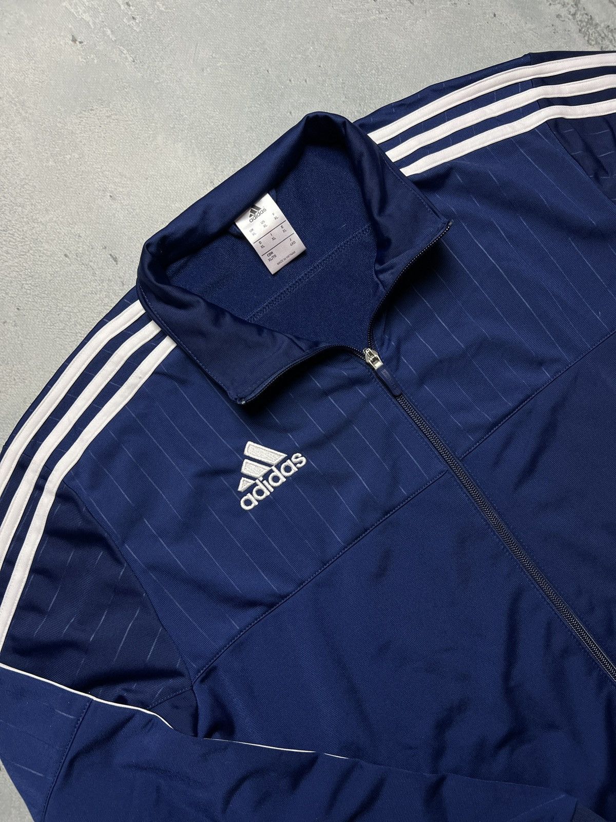 Adidas Vintage y2k Adidas Stripes Olympic Track Jacket Hype 90s 00s Size US XL / EU 56 / 4 - 9 Thumbnail