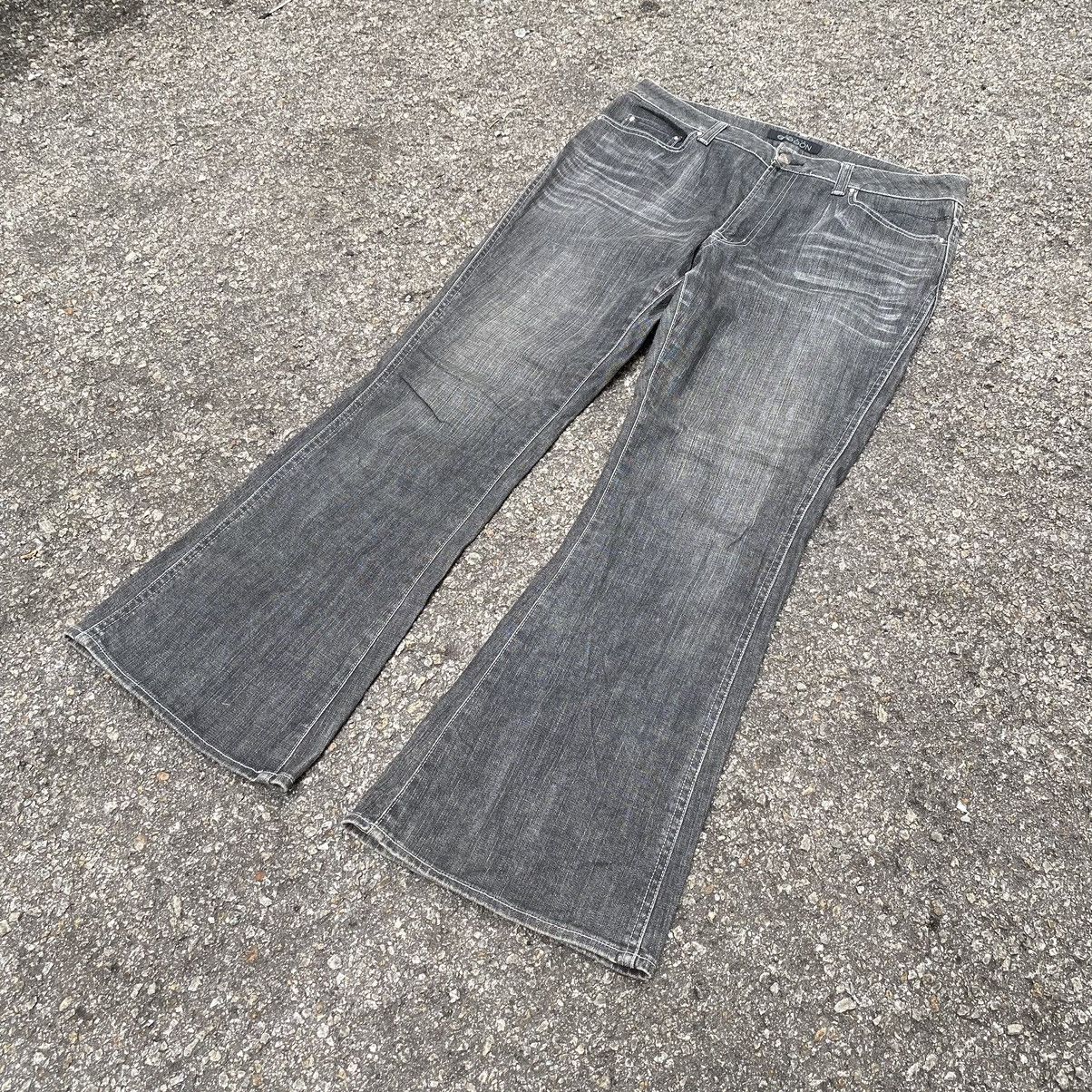 image of Avant Garde x If Six Was Nine Flare Jeans By Sasson in Grey, Men's (Size 33)