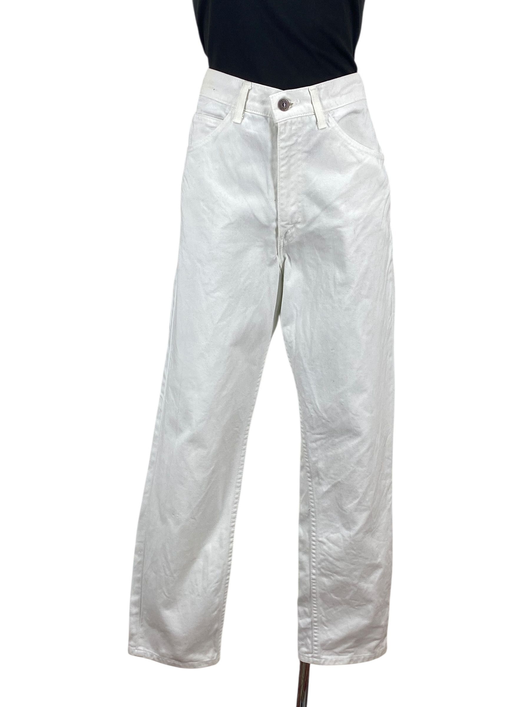 Levi's Vintage Clothing Levis 606 High Waisted Tapered Leg Jeans Size US 30 / EU 46 - 2 Thumbnail