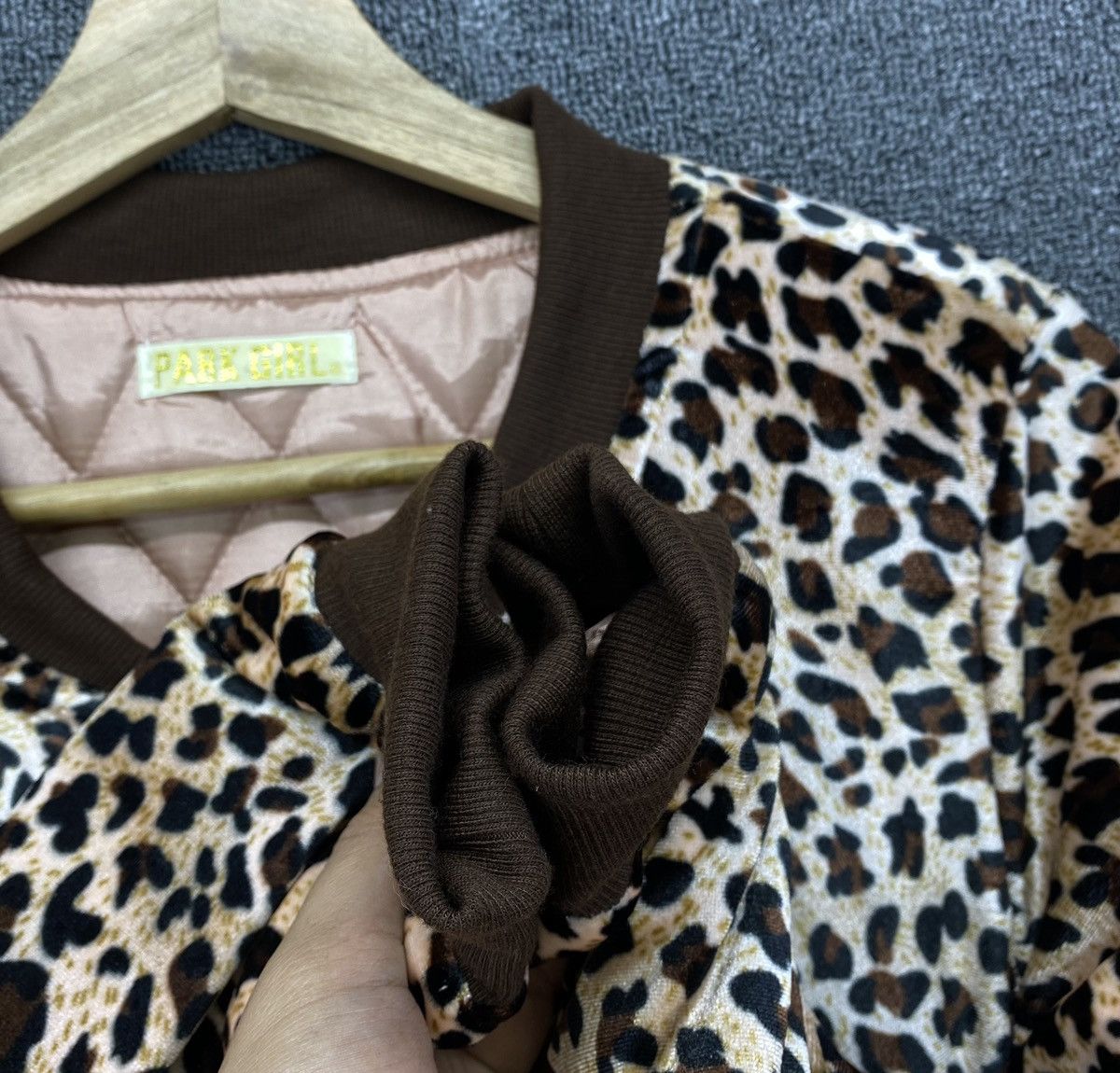 Japanese Brand Vintage Park Girl Leopark Skin Fleece Jacket Size M / US 6-8 / IT 42-44 - 11 Thumbnail