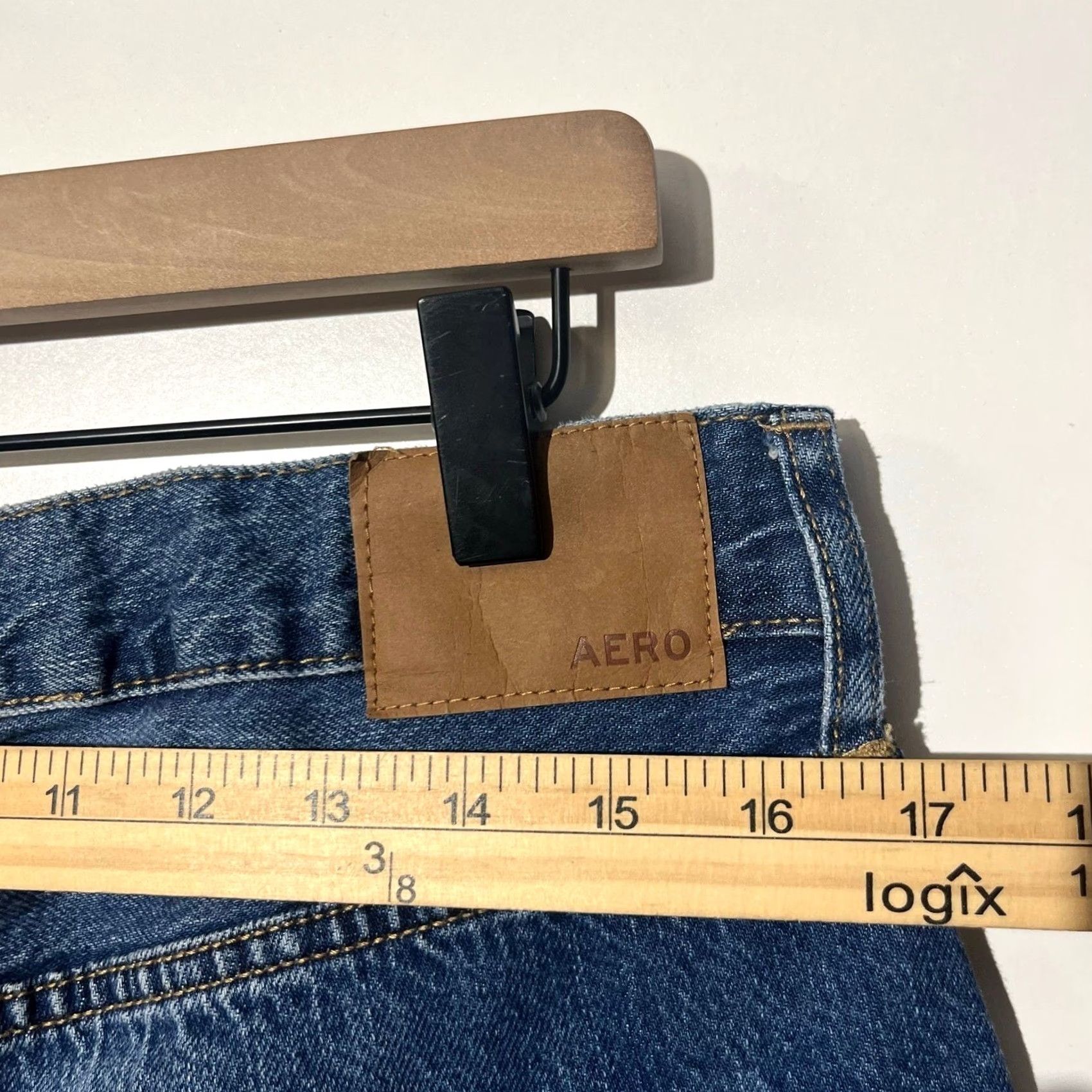 Aeropostale Aeropostale Jeans Shirt? Size 34" / US 12 / IT 48 - 6 Thumbnail