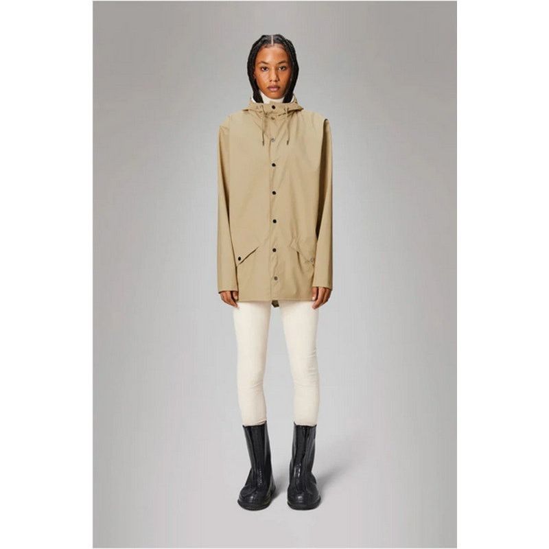 Rains Rains Jacket W3 Sand Size L NWT Size L / US 10 / IT 46 - 2 Thumbnail