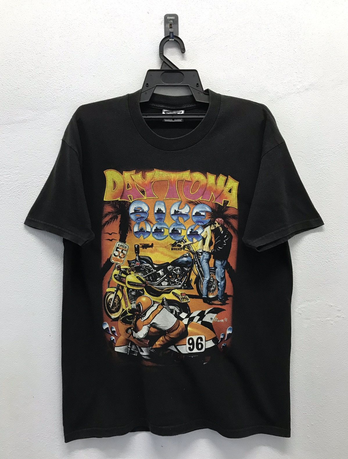 Vintage Lee DayTona Bike Week 55th 1996 Made In Usa Shirt