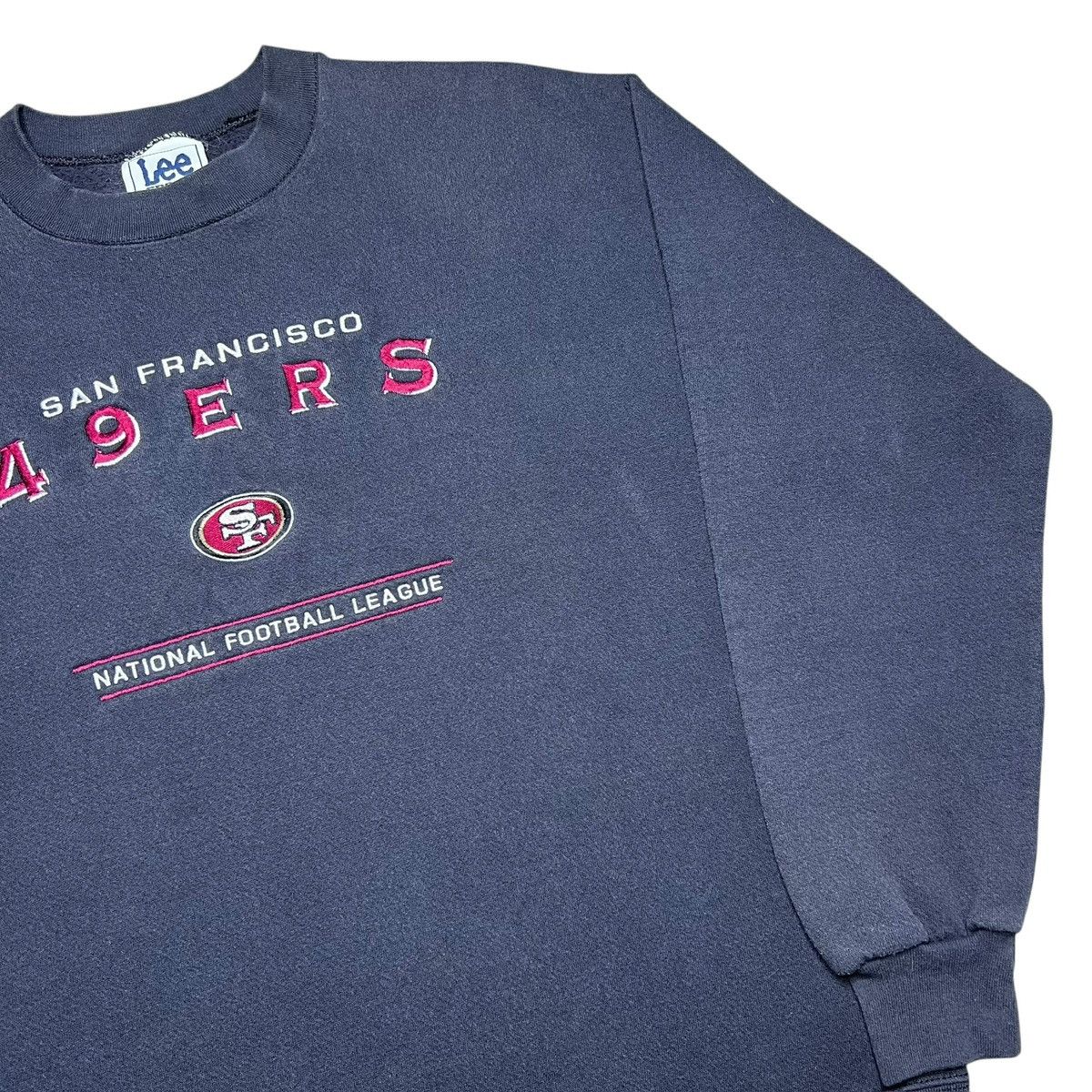 NFL 90s NFL San Francisco 49ers Lee Sport Embroidered Sweatshirt Size US L / EU 52-54 / 3 - 14 Thumbnail