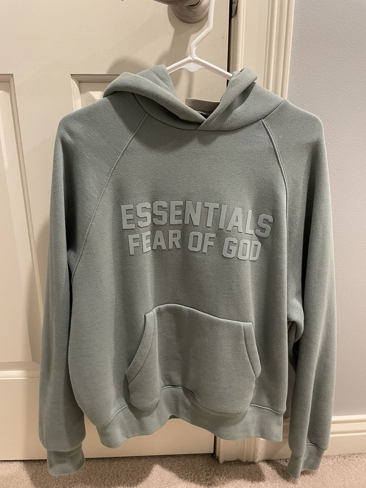 image of Essentials Hoodie Sycamore in Blue, Men's (Size 2XS)