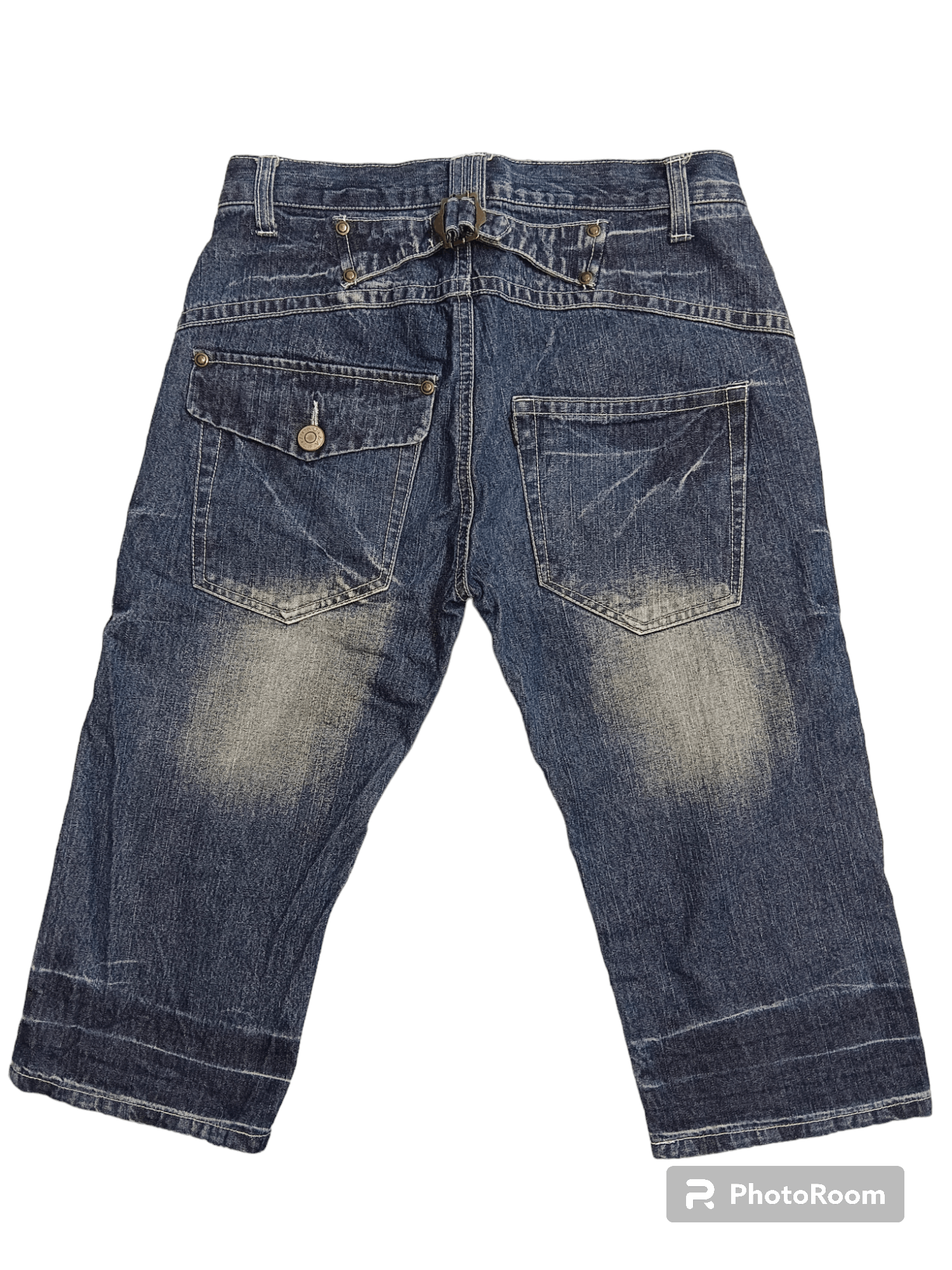 LOWBOX Rare!!❗Zerosail Thunder Whiskers 3 Quarter Pants Size US 29 - 2 Thumbnail