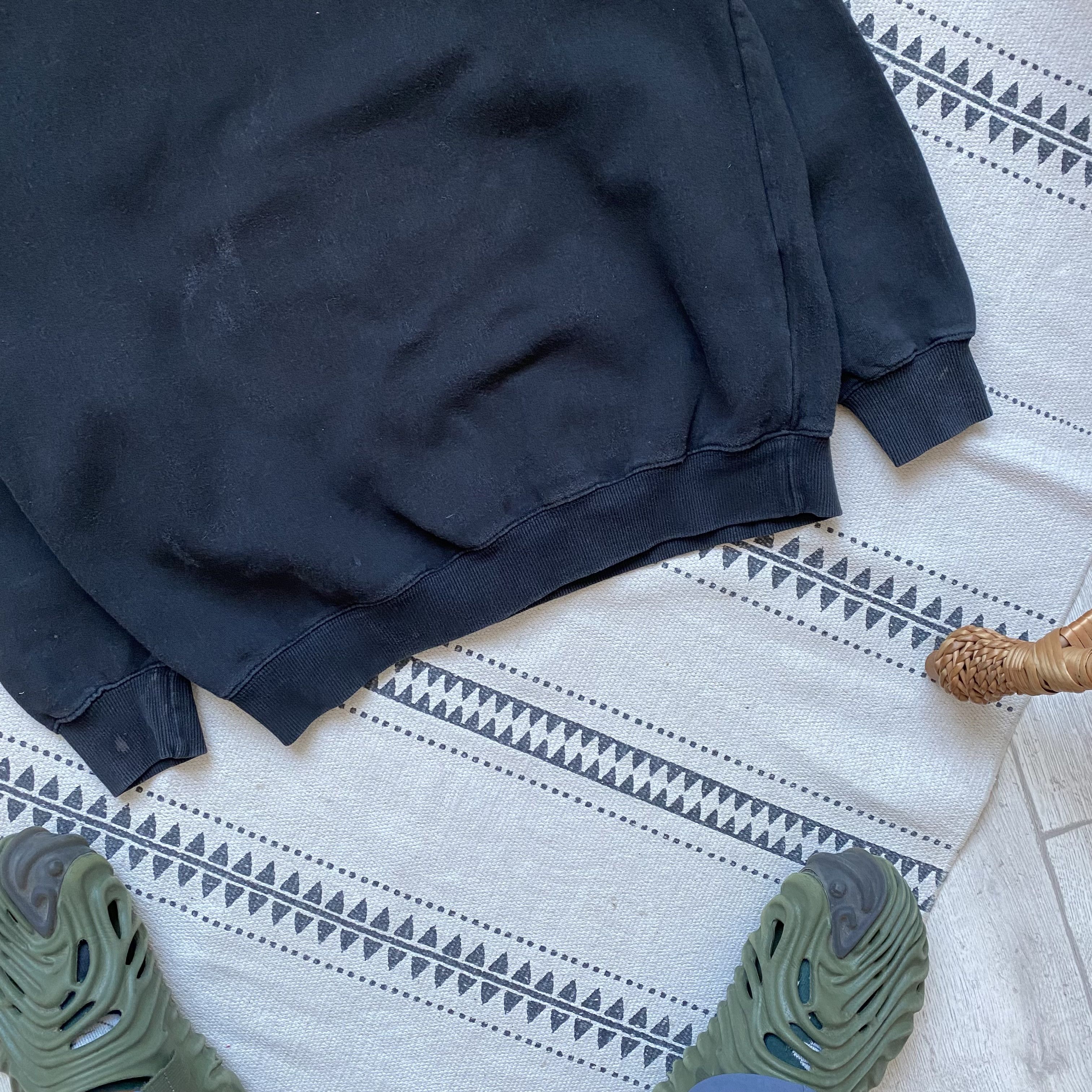 Adidas Vintage 90s Faded Adidas boxy sweatshirt Y2K mini logo Size US S / EU 44-46 / 1 - 3 Thumbnail
