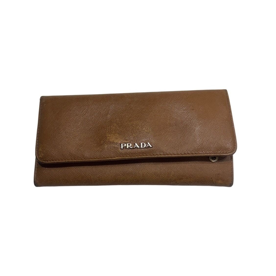 Prada Prada Brown Leather wallet Size ONE SIZE - 1 Thumbnail