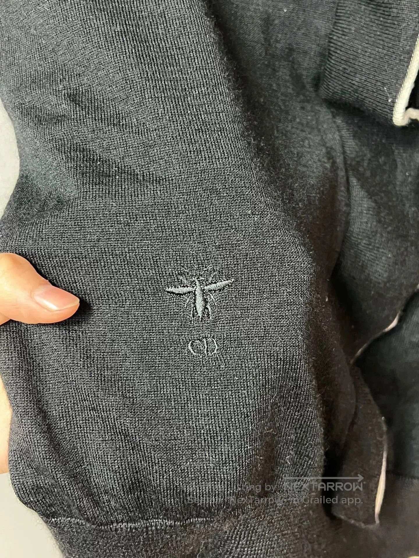 Dior Dior Ruffle Cashmere Sweater. Size S / US 4 / IT 40 - 3 Thumbnail