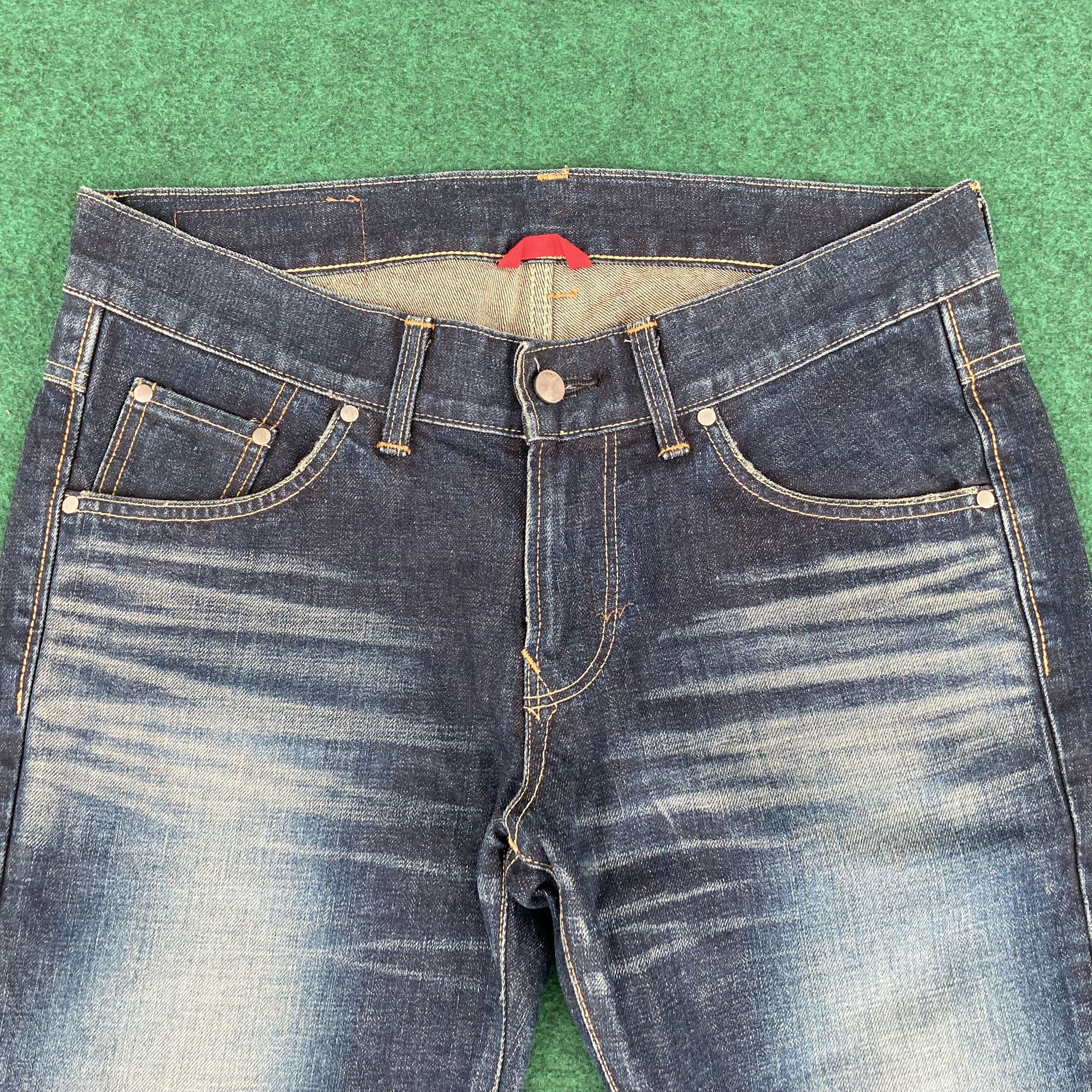 Edwin Vtg Edwin 503 SD Super Flare Denim Bootcut Jeans Size US 34 / EU 50 - 3 Thumbnail