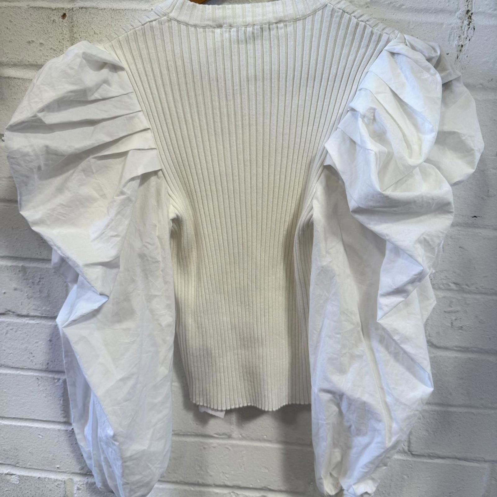 Other Women's White Blous Size M / US 6-8 / IT 42-44 - 5 Thumbnail