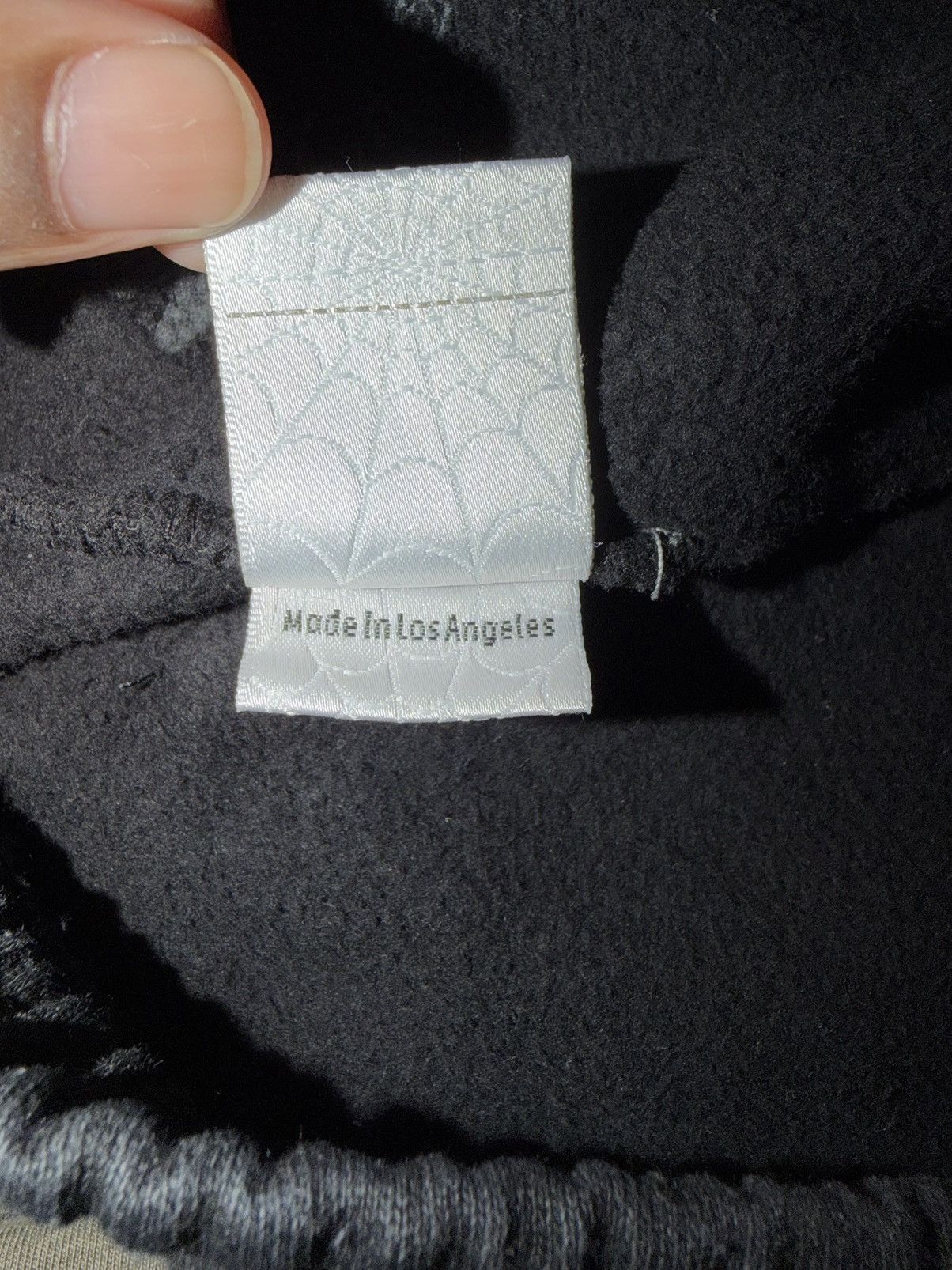 Sp5der Sp5der OG Web Sweatpants ‘Black’ Size US 32 / EU 48 - 4 Thumbnail
