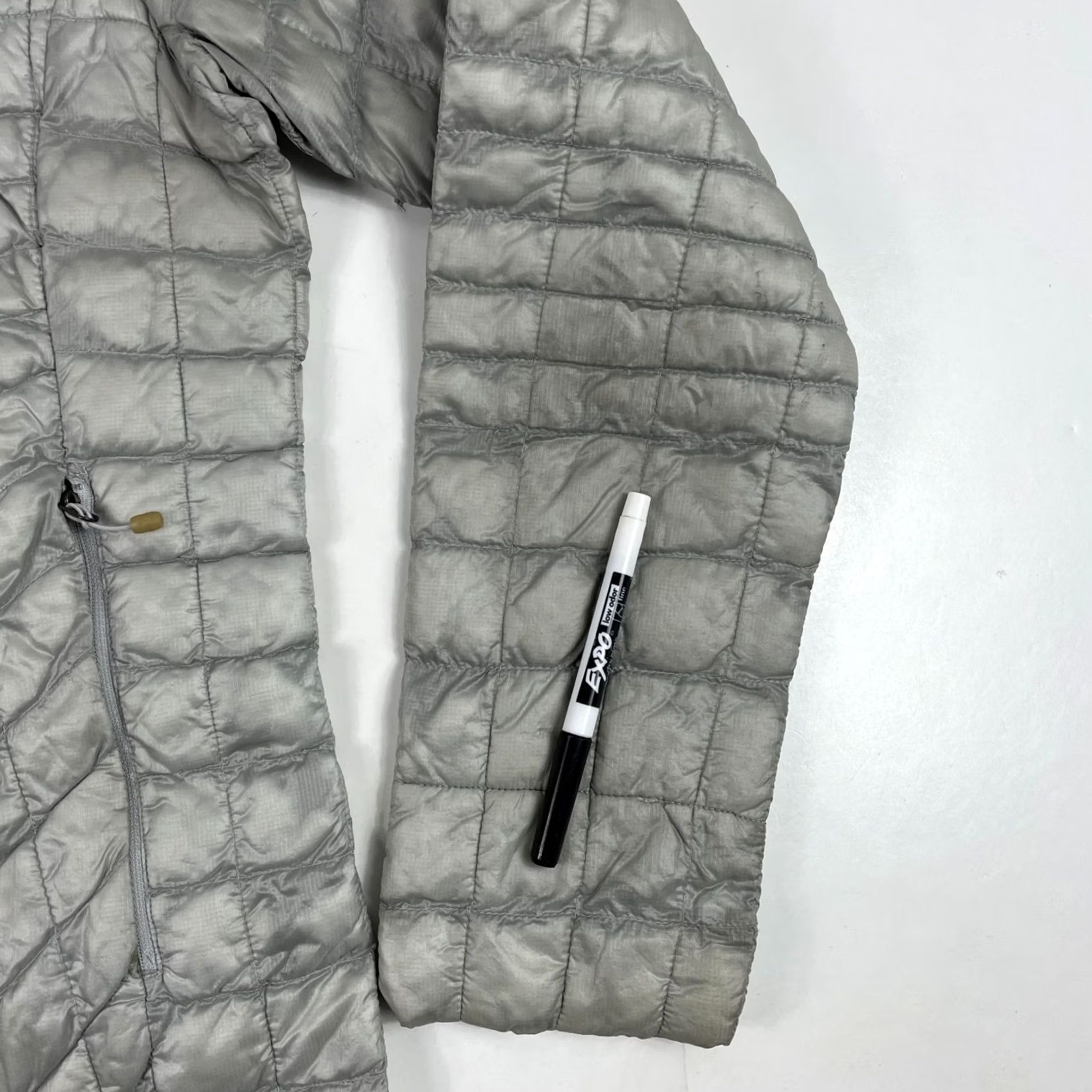 The North Face The North Face Womens Medium Gray Thermoball Puffer Jacket Size M / US 6-8 / IT 42-44 - 4 Thumbnail