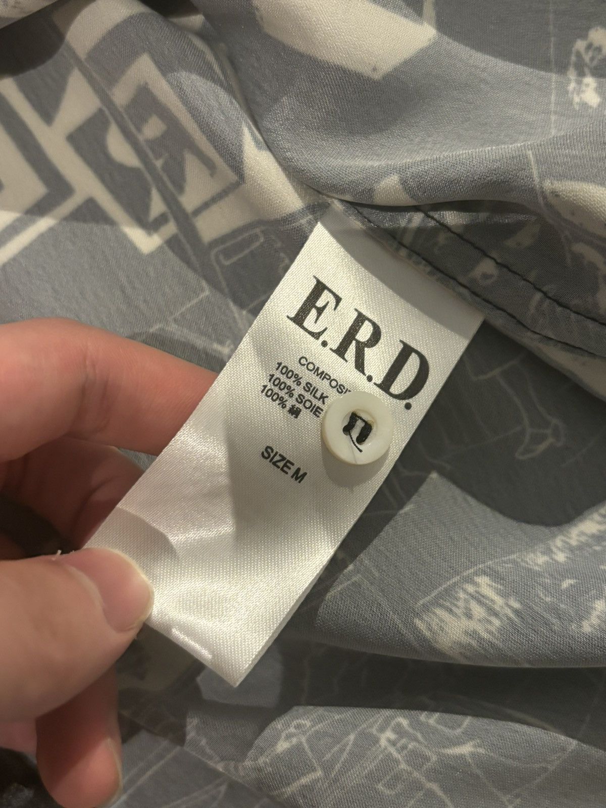 Enfants Riches Deprimes enfants riches deprimes 19aw silk shirt Size US M / EU 48-50 / 2 - 4 Thumbnail