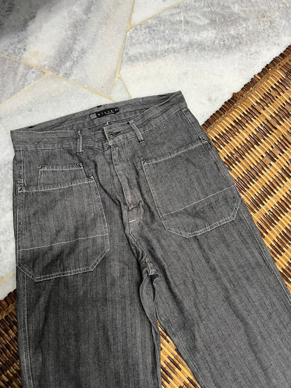 Japanese Brand Black by groover grand hickory pants Size US 33 - 10 Thumbnail