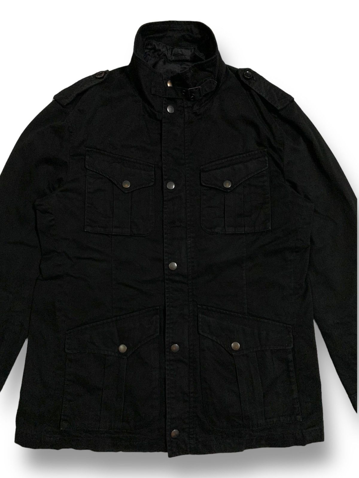 Comme Ca Ism Vintage Comme Ca Ism Buckle Collar Punk Style Field Jacket Size US M / EU 48-50 / 2 - 4 Thumbnail