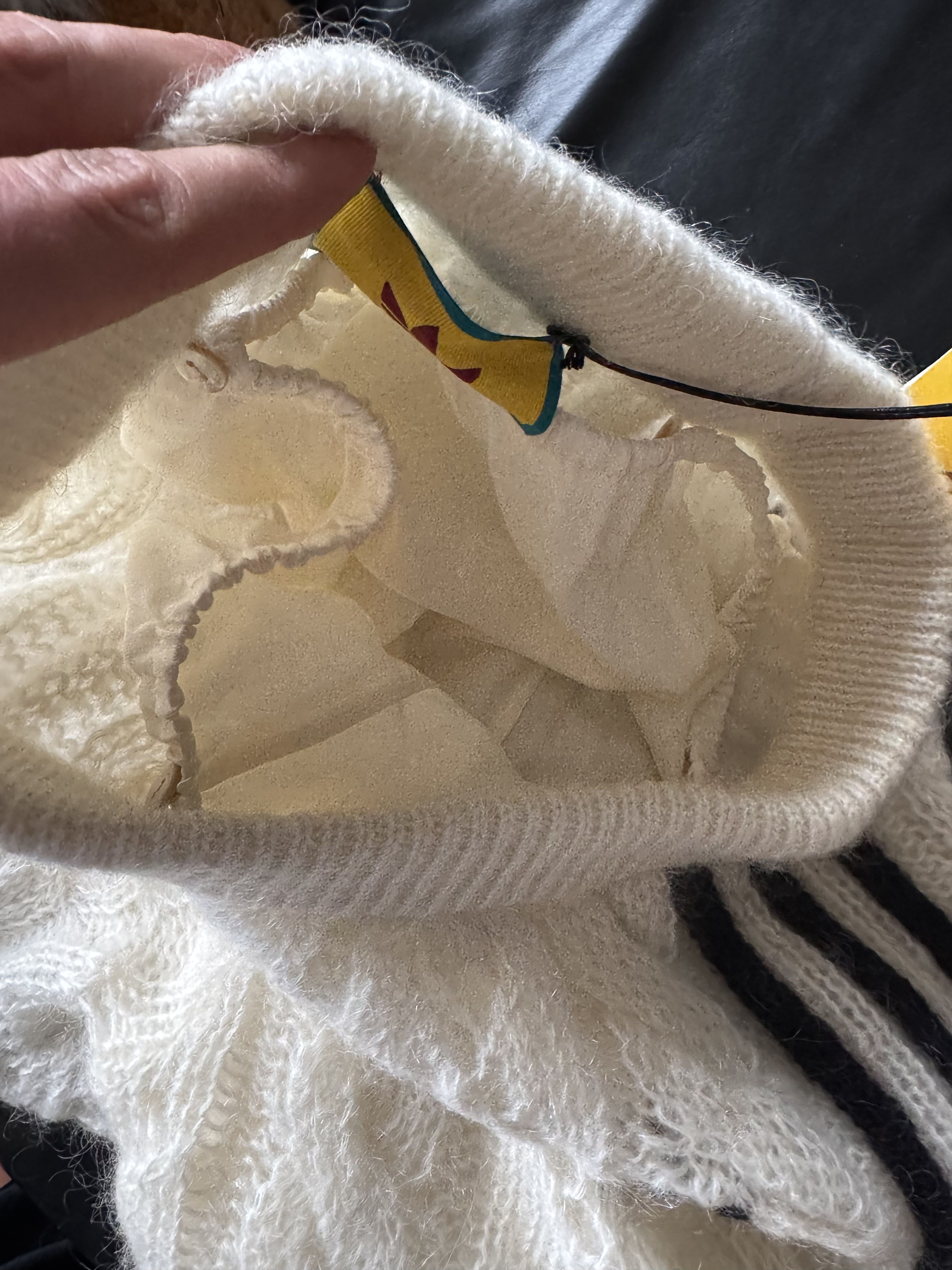 Adidas × Gucci Mohair Knit Pants Size 30" / US 8 / IT 44 - 16 Thumbnail