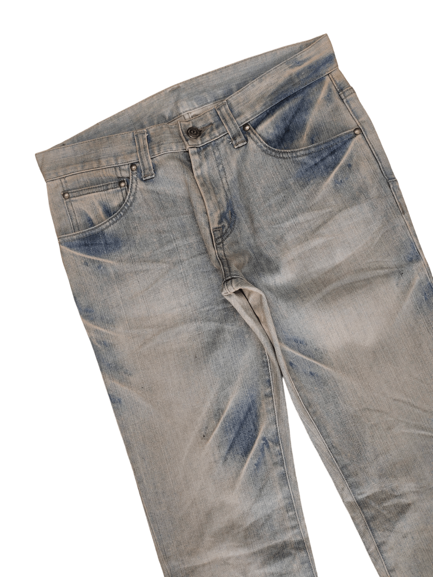 Tornado Mart OG Flare Jeans Tornado Mart Clawmark Distress Faded Bootcut Size US 30 / EU 46 - 5 Thumbnail