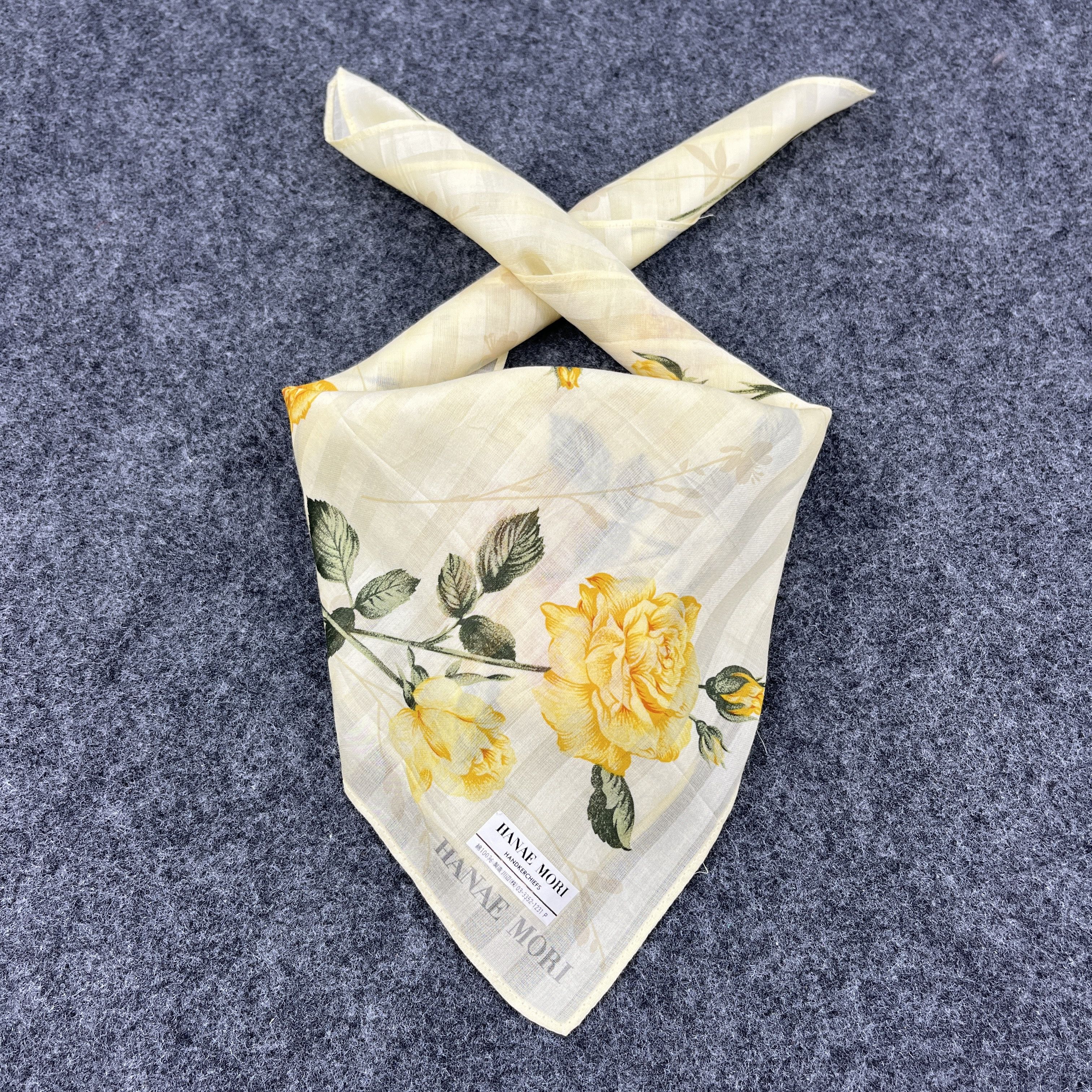 Japanese Brand × Vintage Hanae Mori Bandana / Handkerchief / Neckerchief B156 Size ONE SIZE - 1 Thumbnail