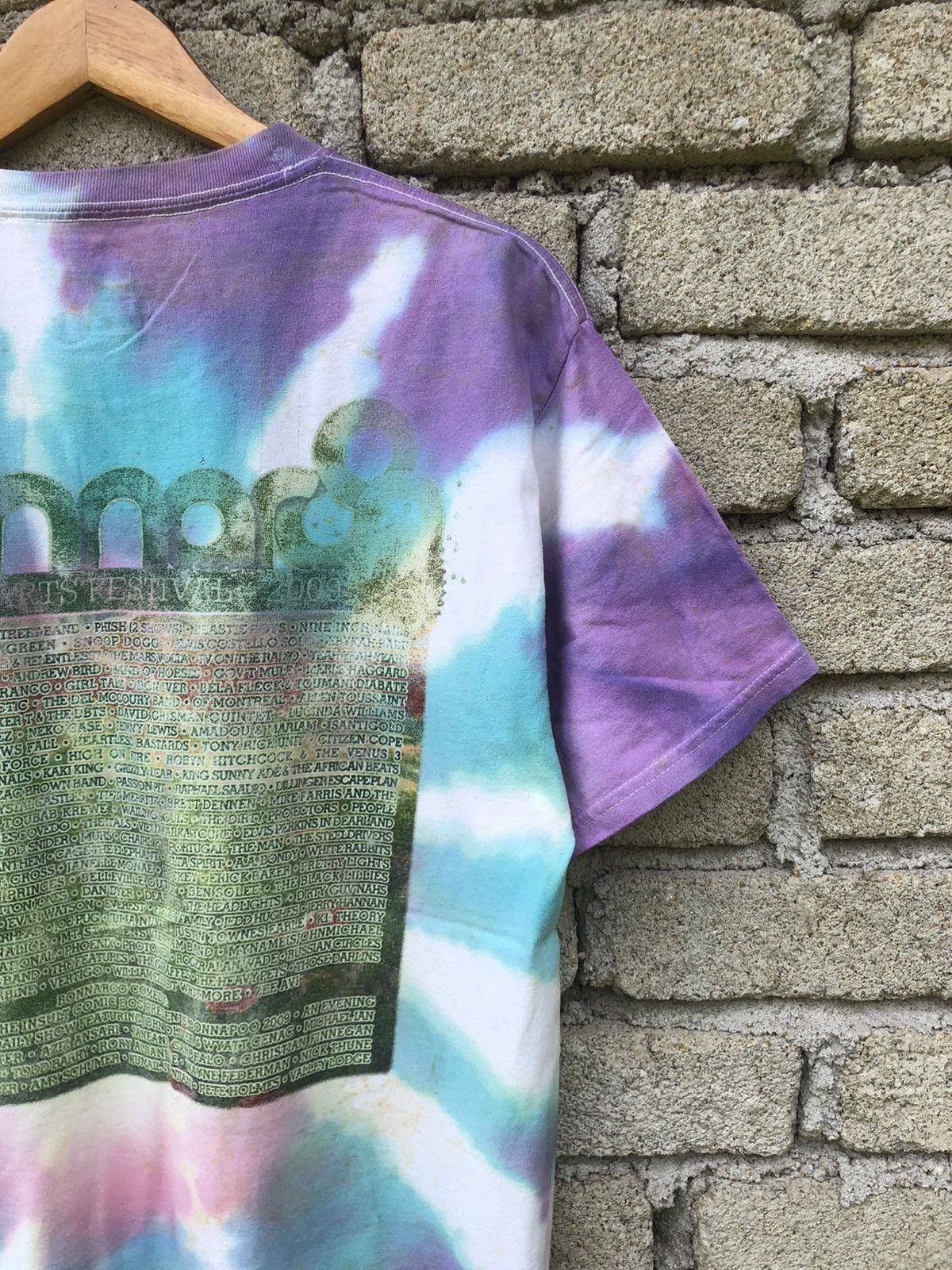 Band Tees Vintage Y2K Music Festival Bonnaroo Nine Inch Nails Tye Dye Size US M / EU 48-50 / 2 - 18 Thumbnail