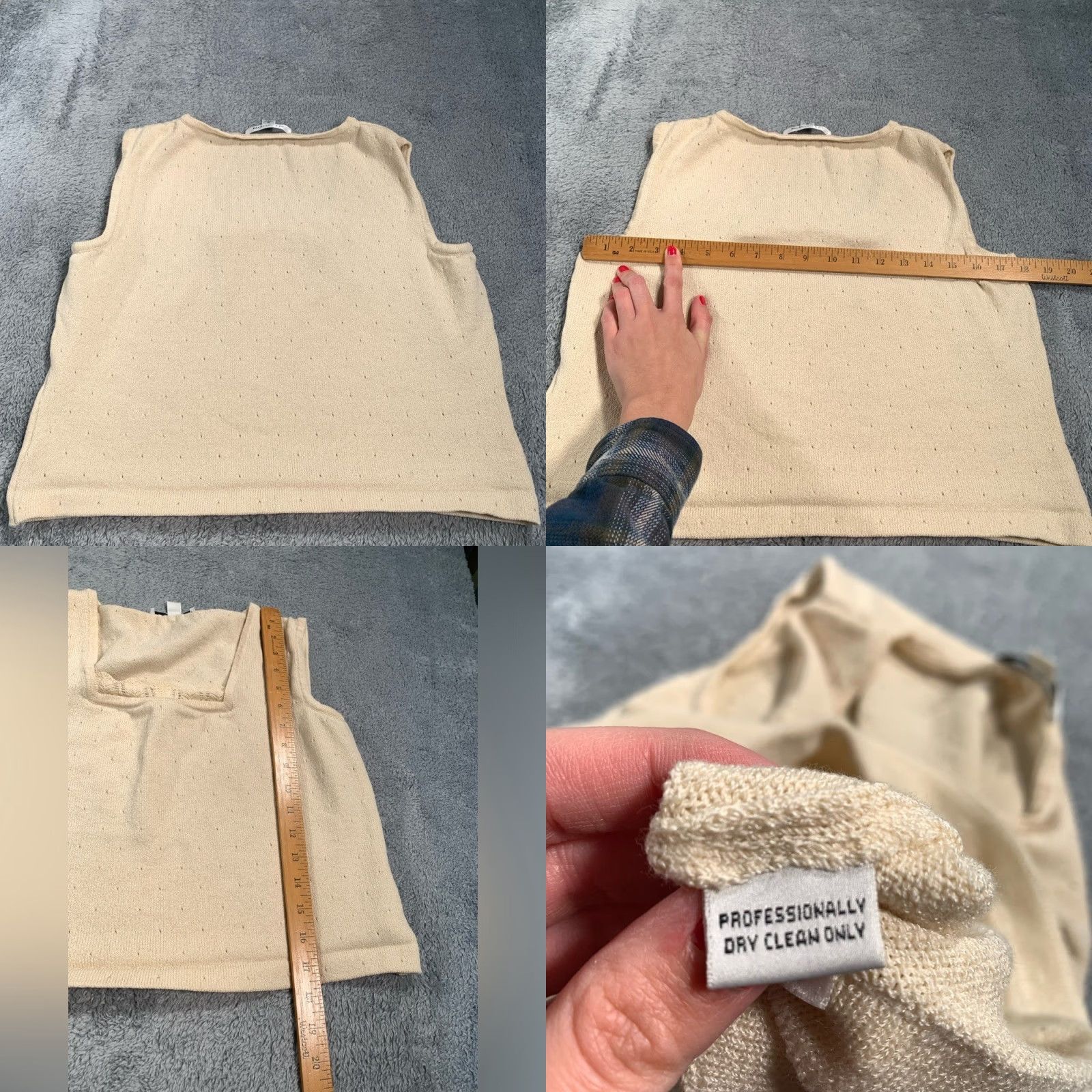 St. John **St. John Cream Women's Tank Top** User: St. John Cream Women's Tank Top Size M / US 6-8 / IT 42-44 - 8 Thumbnail