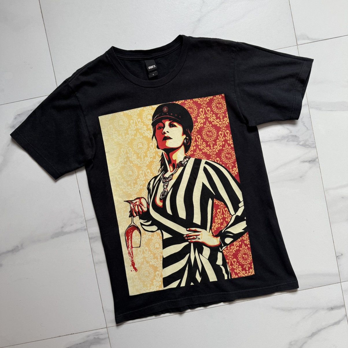 Obey × Vintage OBEY Vintage Y2K These Parties… Tee Size US S / EU 44-46 / 1 - 3 Thumbnail