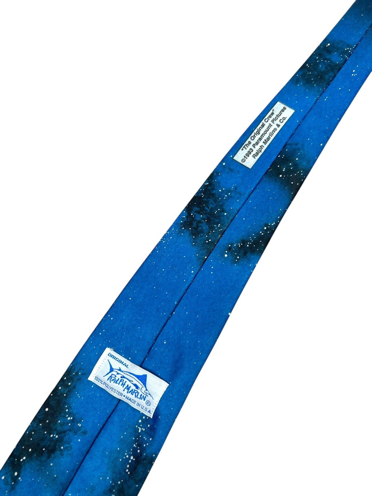 Ralph Marlin Vintage 1993 Ralph Marlin USA Movie Star Trek Graphic Tie Size ONE SIZE - 4 Thumbnail