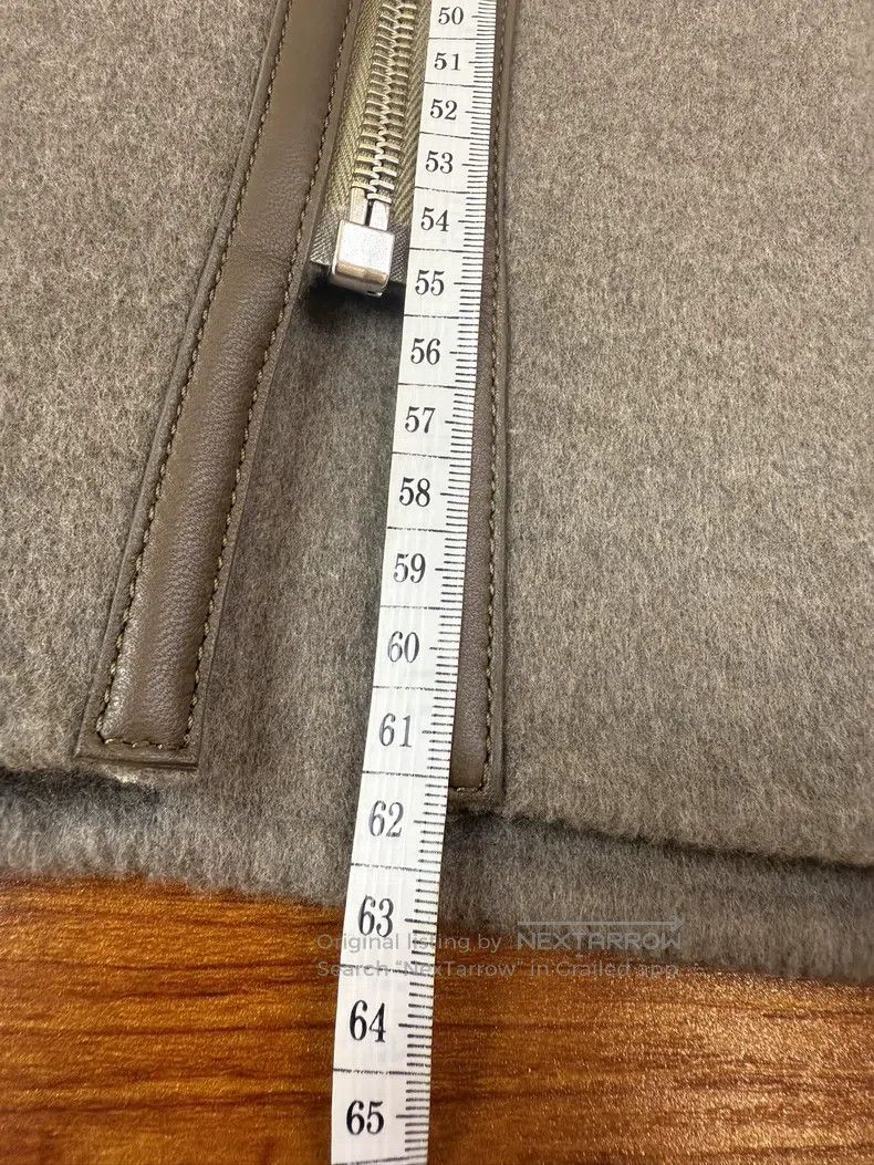 Hermes Hermes Sophisticated Grey Cashmere Coat, Size 38, 100% Cas Size XS / US 0-2 / IT 36-38 - 6 Thumbnail
