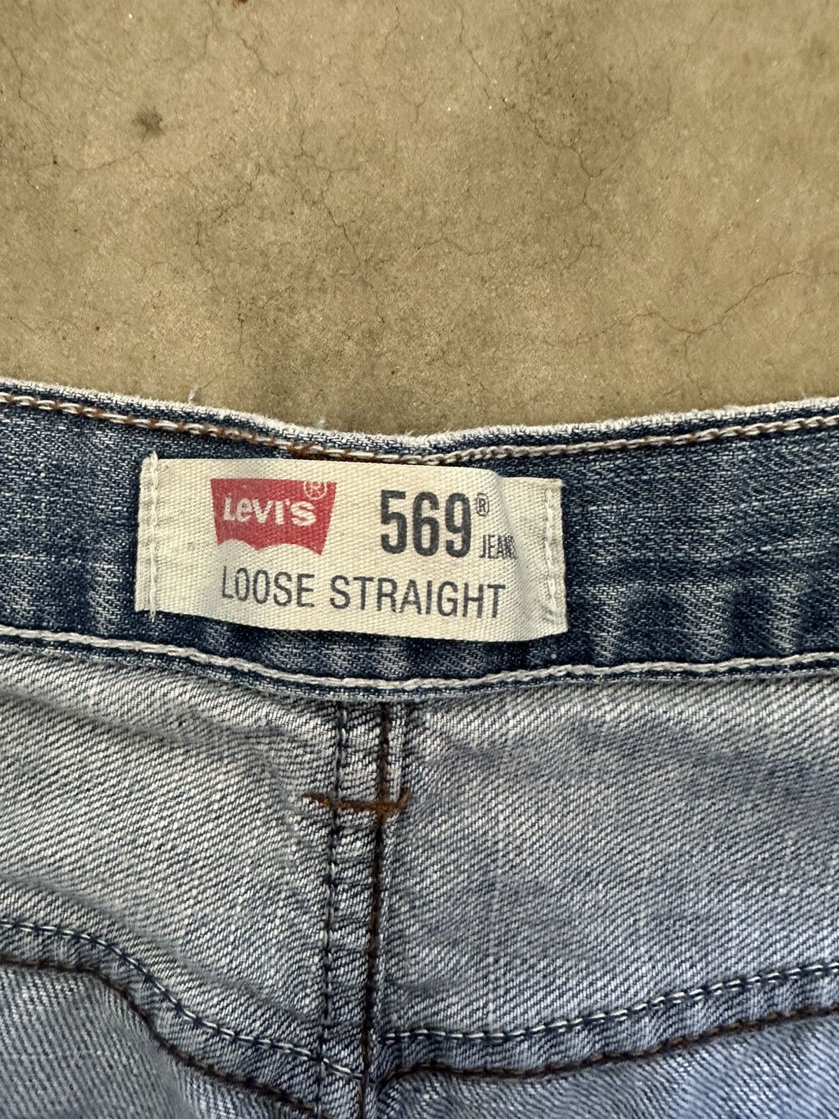 Levi's Vintage Levi’s 569 Loose Straight Wide leg Size US 34 / EU 50 - 2 Thumbnail
