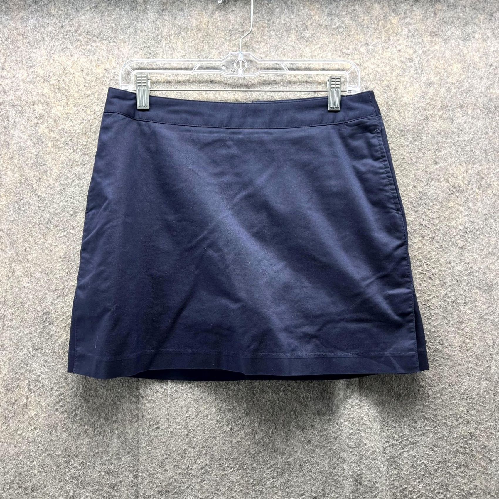 Adidas Adidas Skort Women 6 Blue Navy Athletic Stretch Golf Skirt Lined Short Performance/Activity Golf Women 6 Blue Nike Size 28" / US 6 / IT 42 - 2 Thumbnail