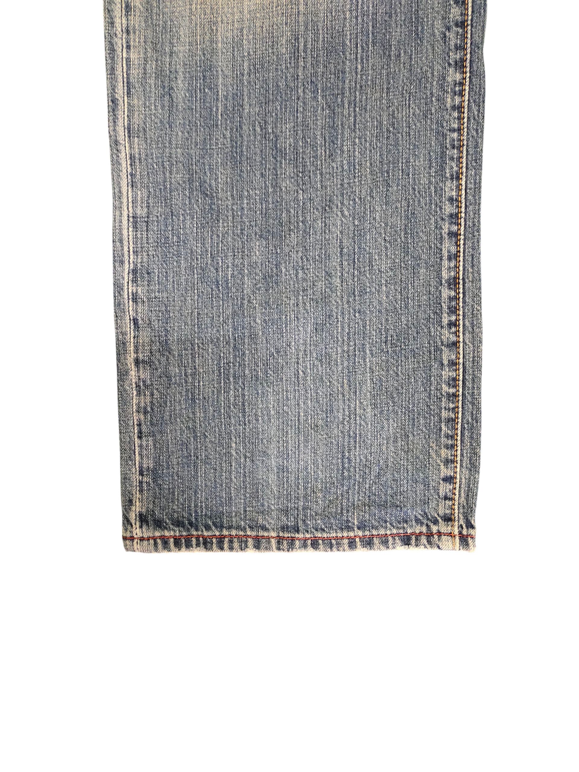 Kapital Vintage Y2k Levis Clawmark Distress Faded Denim Jeans Size US 30 / EU 46 - 6 Thumbnail