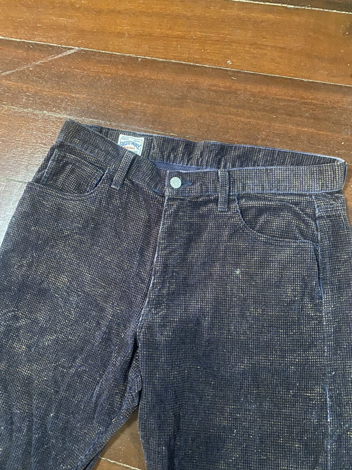Japanese Brand Rare Made In Japan Blue Way valvet brown Size US 34 / EU 50 - 7 Thumbnail