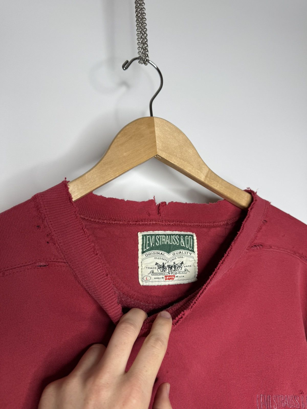 Levi's Vintage Clothing Vintage Levi’s Longsleeve Size US L / EU 52-54 / 3 - 3 Thumbnail