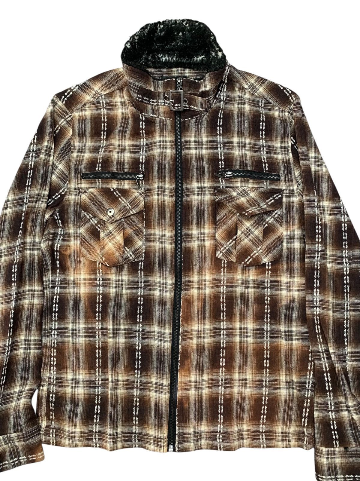 14th Addiction Omkoe Japanese brand fur shirt seditionaries ifsix style Size US M / EU 48-50 / 2 - 2 Thumbnail