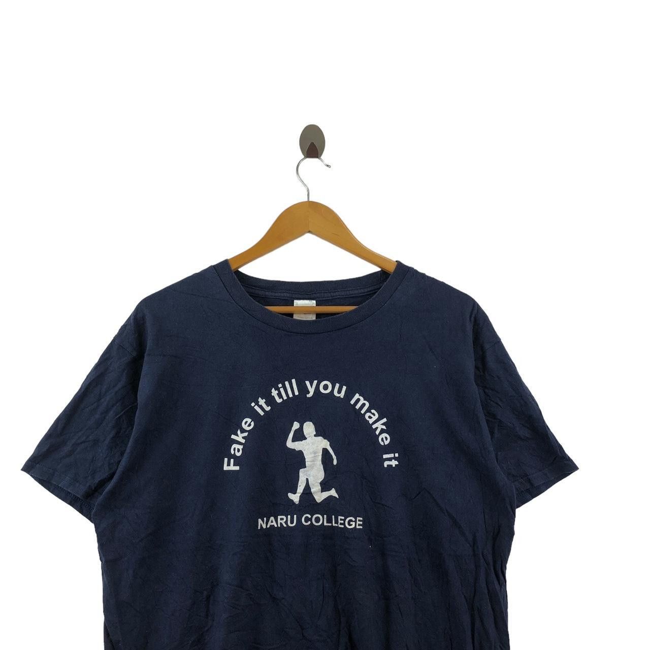Other NARU COLLEGE Fake It Till You Make It University Tee Shirt Size US L / EU 52-54 / 3 - 3 Thumbnail