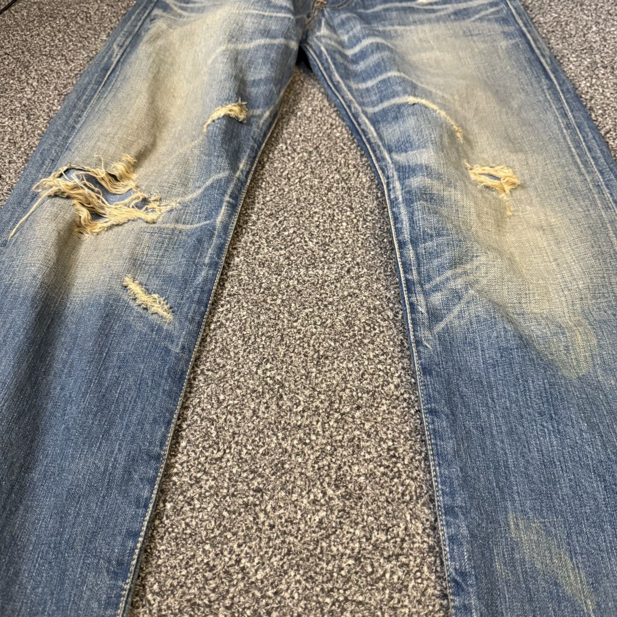 Levi's Vintage Clothing 🔥🇯🇵 Vintage 90s Japanese Levis 501 Distressed Denim Size US 29 - 4 Thumbnail