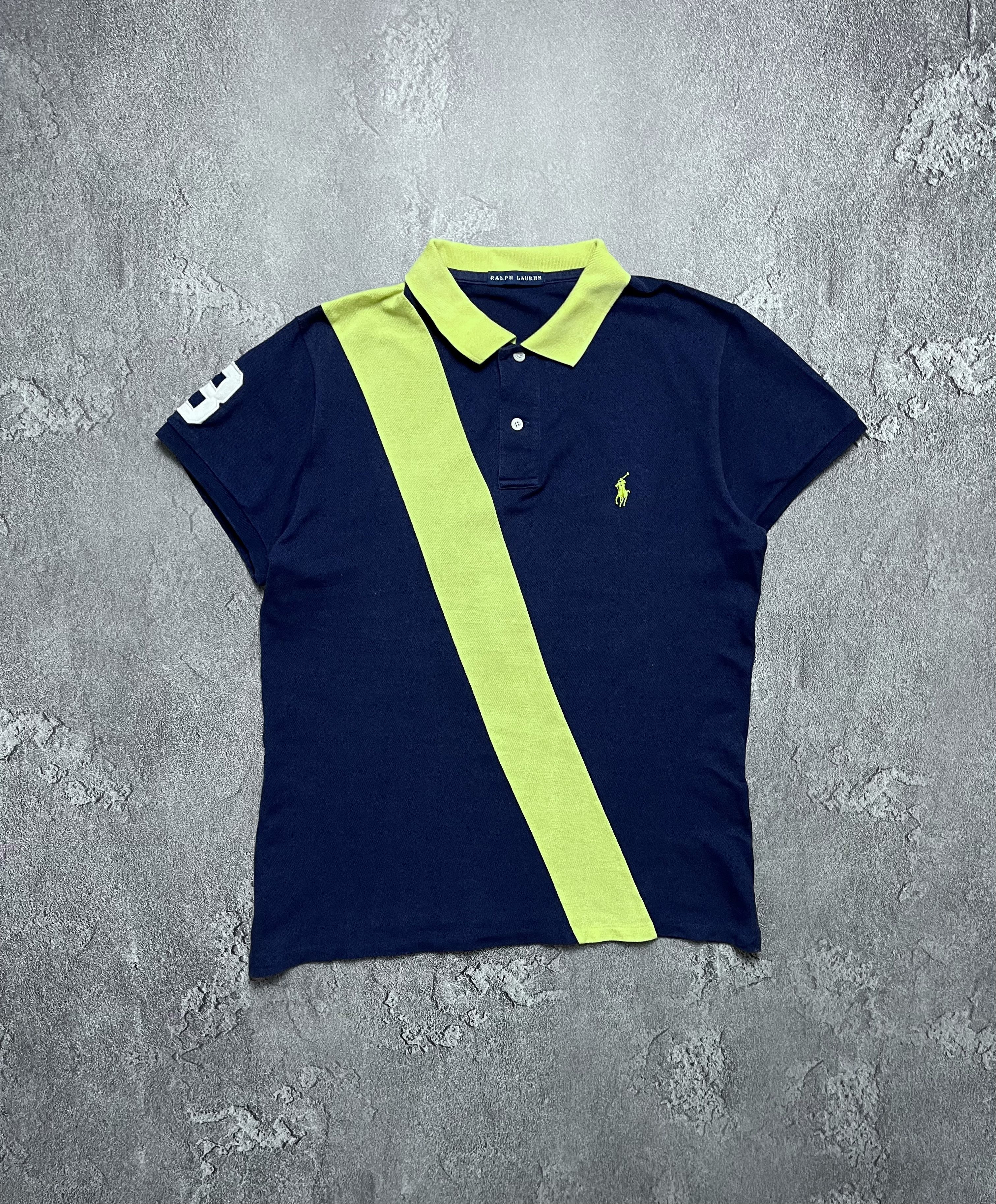Polo Ralph Lauren 90x Vintage Polos Polo Ralph Lauren #3 Big Pony Striped Size US M / EU 48-50 / 2 - 1 Thumbnail