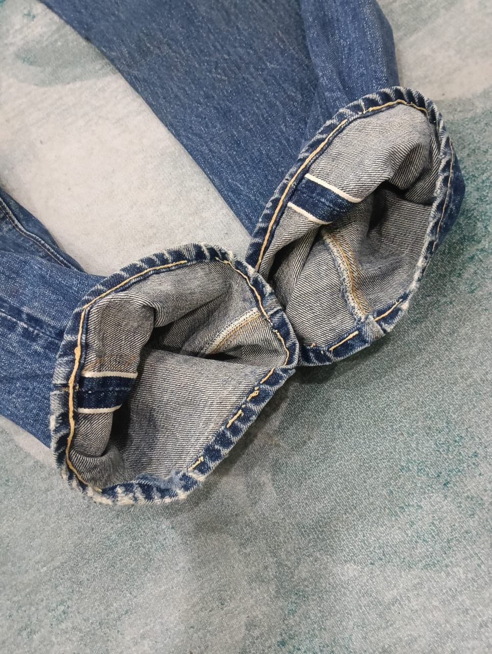 Levi's Vintage Clothing × Vintage Vintage Levis 50’s Made in Usa Jeans Size US 36 / EU 52 - 8 Thumbnail