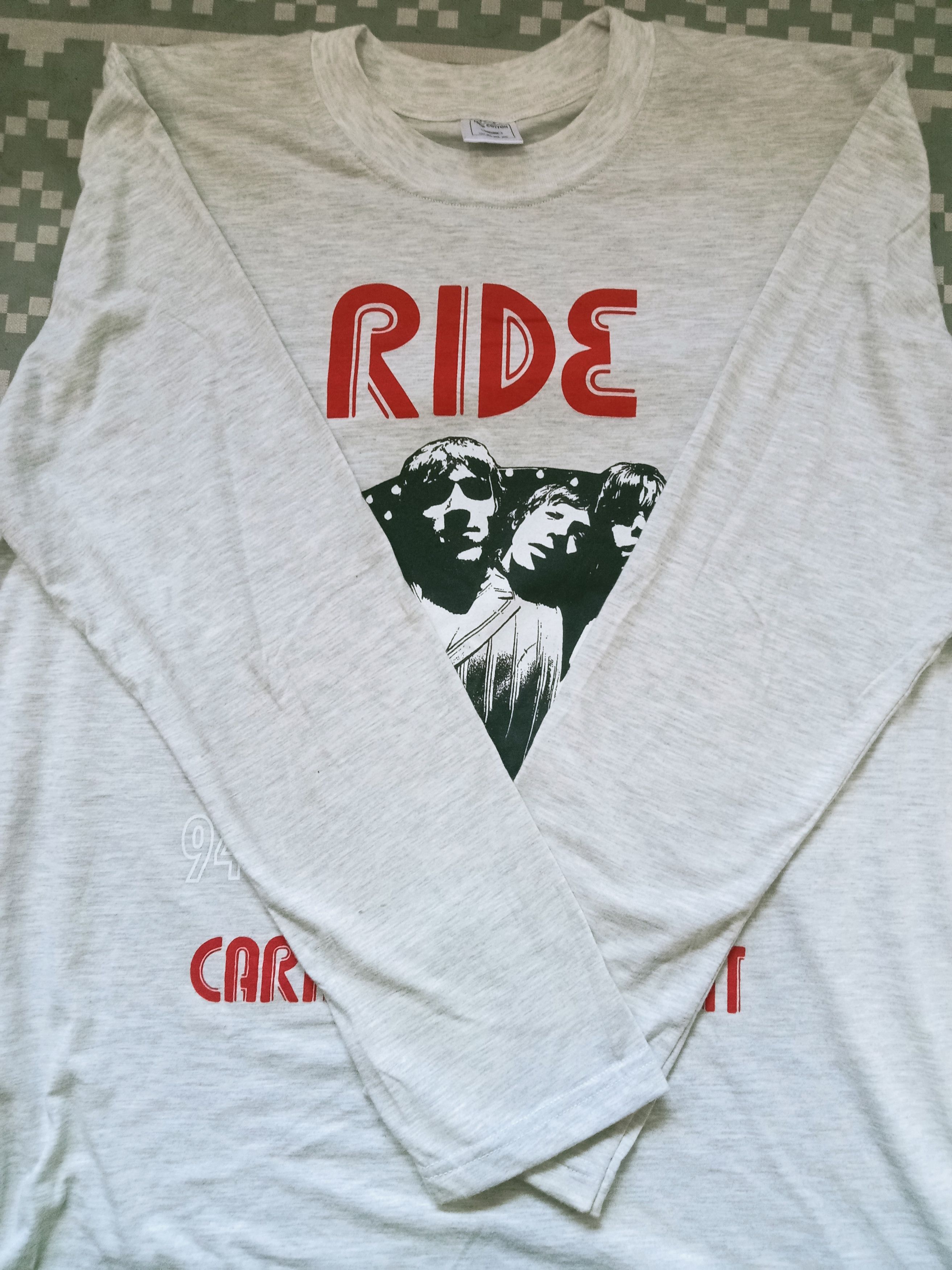 Band Tees × Vintage Ride Band - Vintage Size US XL / EU 56 / 4 - 4 Thumbnail