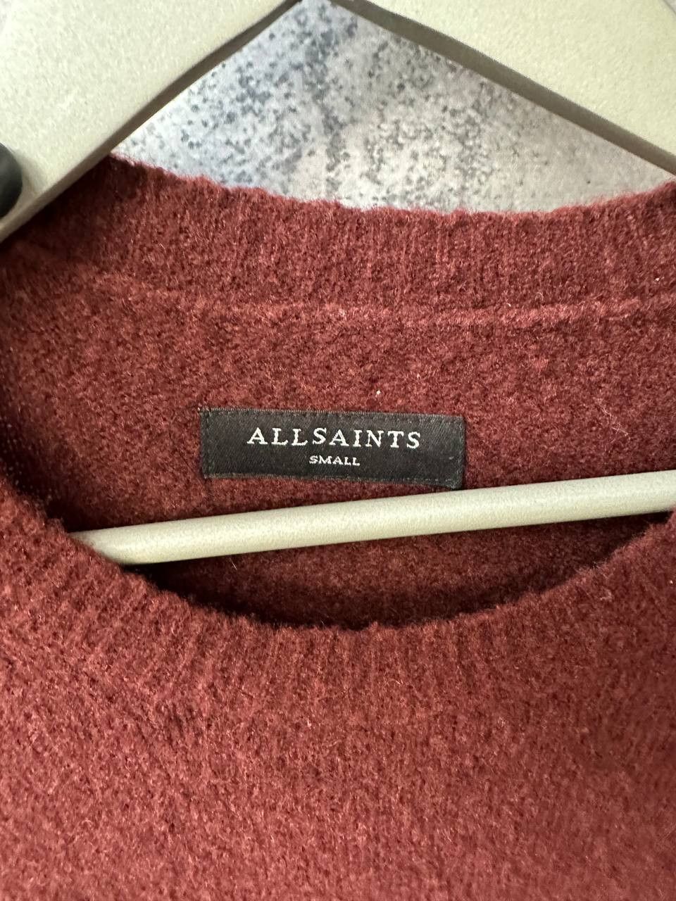 Allsaints ALLSAINTS Hawk Crew Wool Sweater Oversized Men's Size Small Size US S / EU 44-46 / 1 - 10 Thumbnail