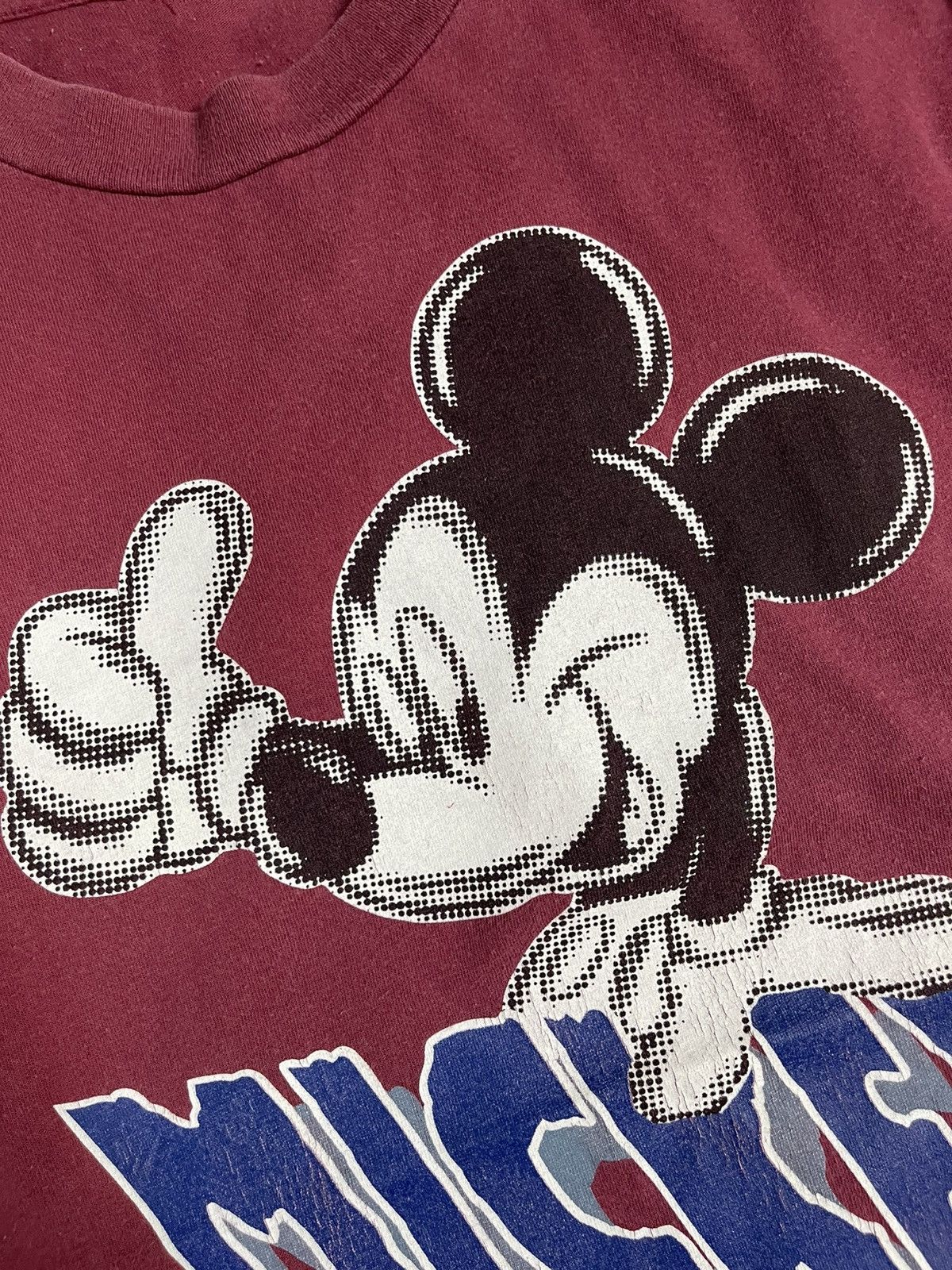 Disney VINTAGE DISNEY Mickey In Hollywood Pop Art Graphic Tee 90s Size US XL / EU 56 / 4 - 5 Thumbnail