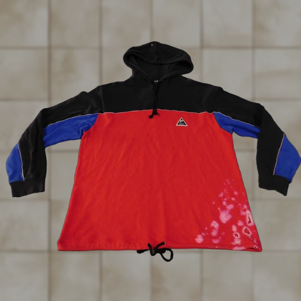 Polo Ralph Lauren Vintage Polo Sport Ralph Lauren Hoodie Mens Large Red Black Blue Pullover USA 90s Size US L / EU 52-54 / 3 - 1 Thumbnail