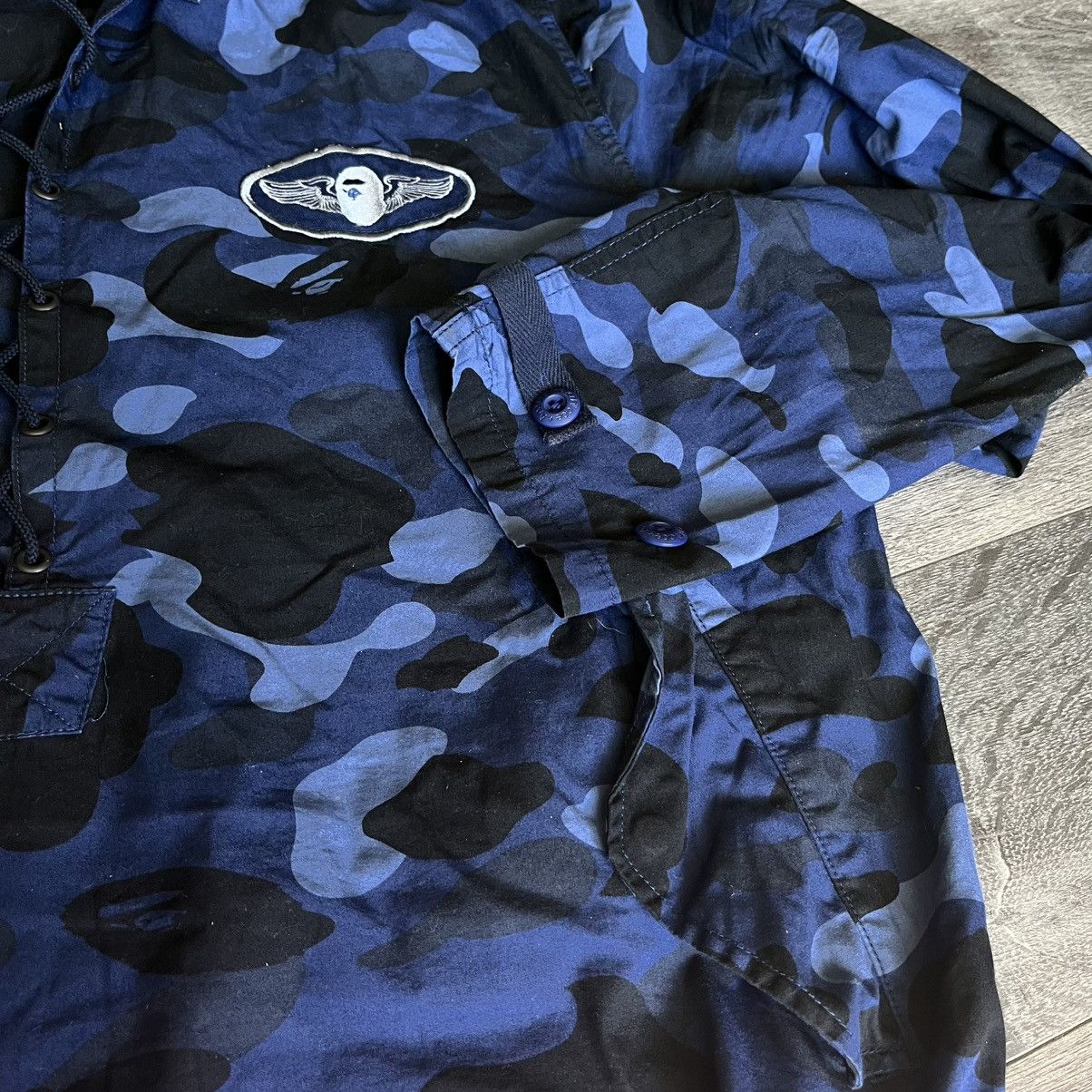 Bape Rare A Bathing Ape Bape Color Camo Mul Wide Pullover Jacket Size US XXL / EU 58 / 5 - 6 Thumbnail